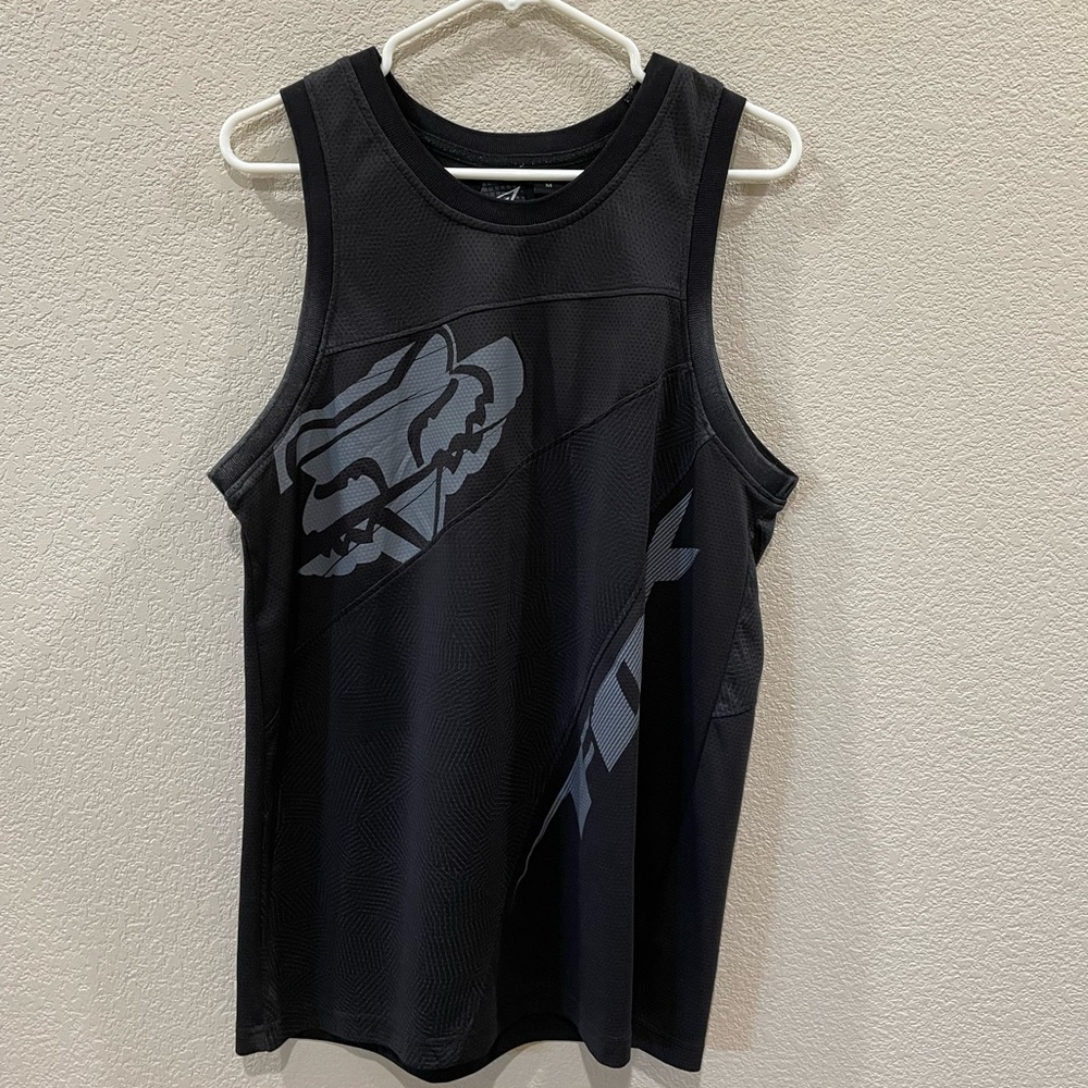 Black Fox Tank Top - Medium